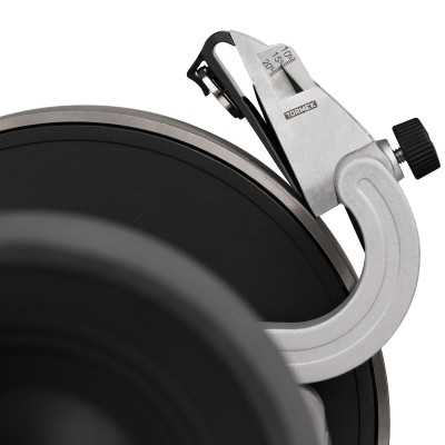 Vue de l'accessoire porte-couteau orientable de la Tormek T-2 Pro